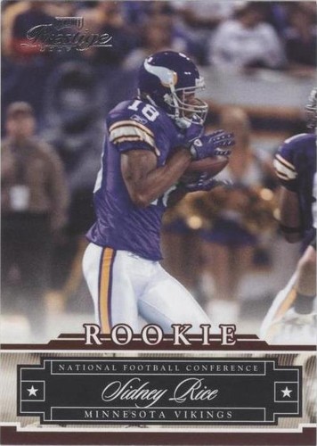 2008 Prestige Sidney Rice #166