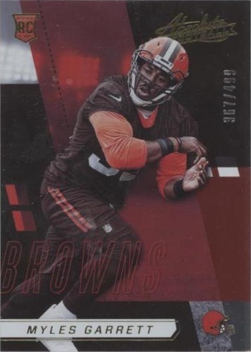 2017 Panini Absolute Myles Garrett #158