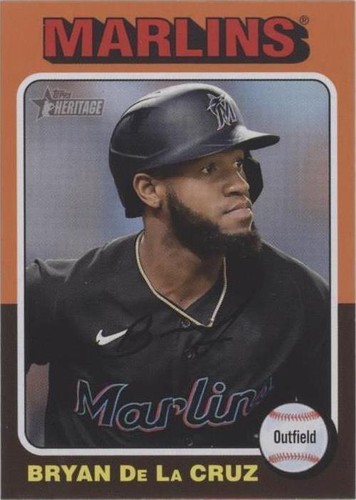 2024 Topps Heritage - Bryan De La Cruz #483