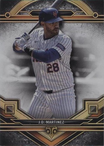 2024 Topps Triple Threads - J.D. Martinez #85