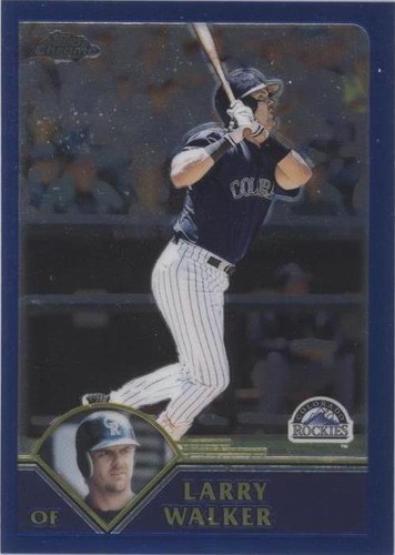 2003 Topps Chrome - Larry Walker #29