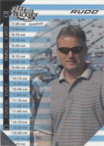 2002 Press Pass Trackside - Ricky Rudd #60