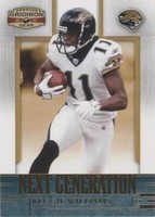2007 Donruss Gridiron Gear Reggie Williams #NG-39