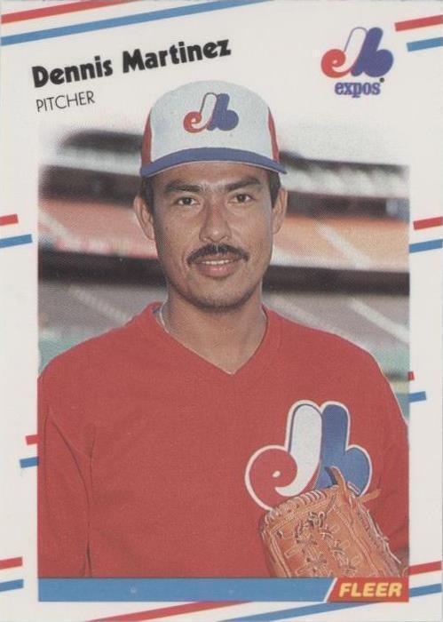 Fleer 1988 - Dennis Martinez #188