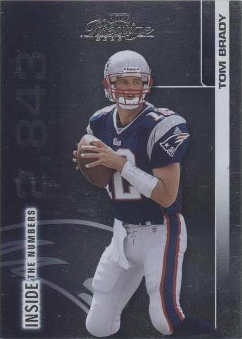2002 Playoff Prestige Tom Brady #IN 9