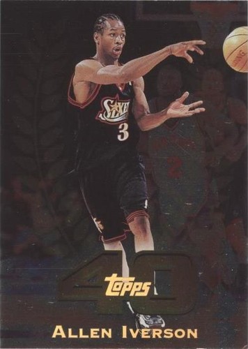 1997-98 Topps - Allen Iverson #T40-22