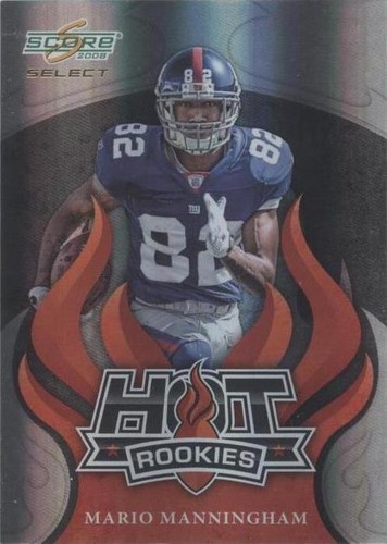 2008 Score Select Mario Manningham #HR-20