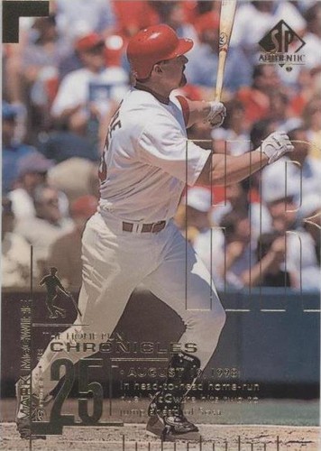 1999 SP Authentic - Mark McGwire #HR52