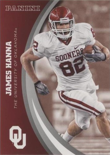 2016 Panini Oklahoma Sooners James Hanna #24