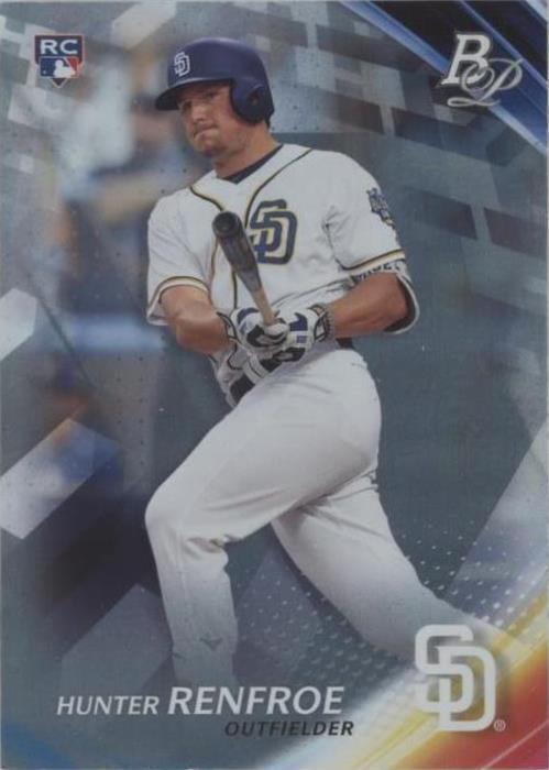 2017 Bowman Platinum - Hunter Renfroe #88