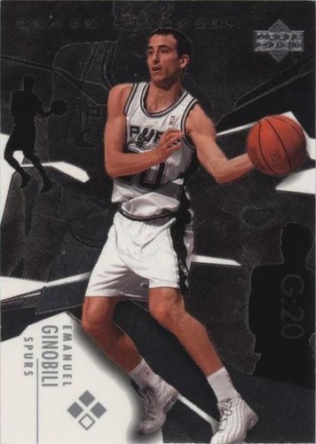 2003-04 Upper Deck Black Diamond - Manu Ginobili #130