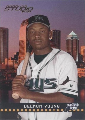 2004 Donruss Studio - Delmon Young #187
