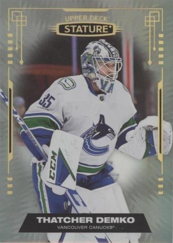 2021-22 Upper Deck Stature - Thatcher Demko #55