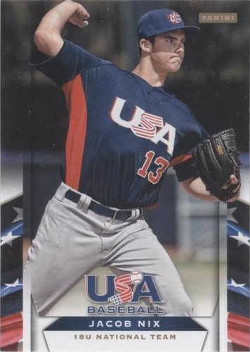 2013 Panini USA Baseball Box Set - Jacob Nix #37