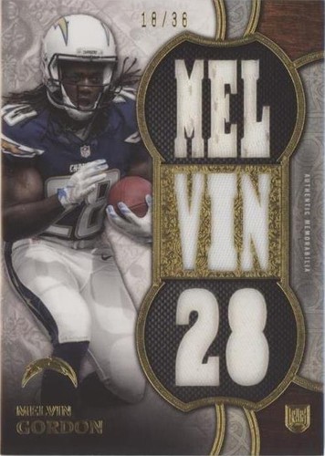 2015 Topps Triple Threads Melvin Gordon #TTR-MG2