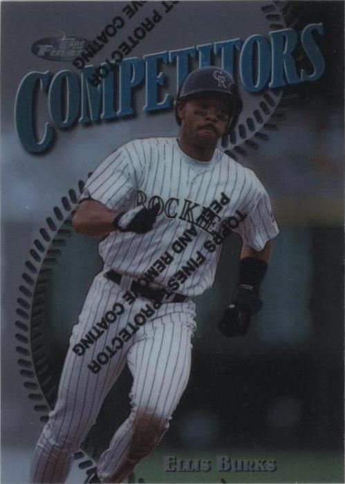 1997 Topps Finest - Ellis Burks #290