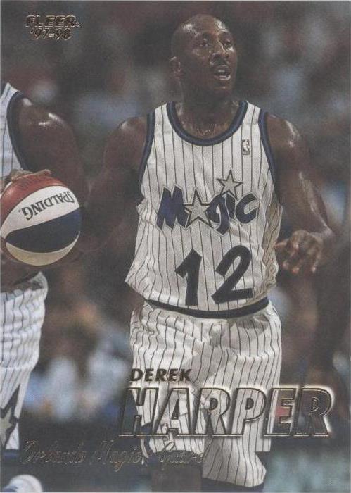 Fleer 1997-98 - Derek Harper #220