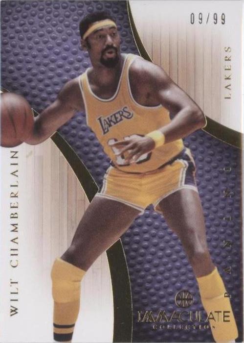 Colección Panini Immaculate 2012-13 - Wilt Chamberlain #48