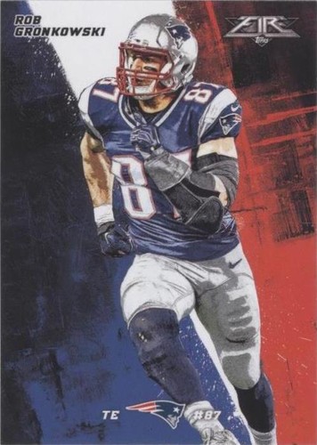 2015 Topps Fire Rob Gronkowski #20