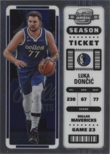 2022-23 Panini Contenders Optic Blue Cracked Ice Prizm /75
