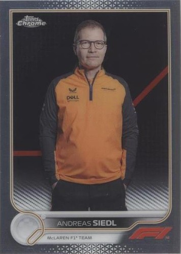 2022 Topps Chrome Formula 1 - Andreas Seidl #104