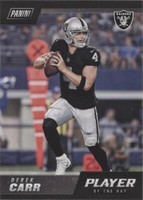2018 Panini Player of the Day Derek Carr #30