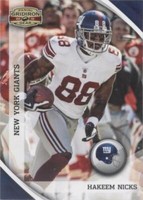 2010 Panini Gridiron Gear Hakeem Nicks #99