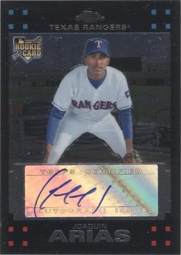 2007 Topps Chrome - Joaquin Arias #346