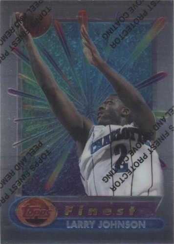 1994-95 Topps Finest - Larry Johnson #270
