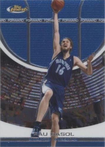 2005-06 Topps Finest - Pau Gasol #45
