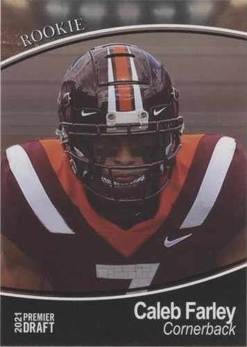 2021 Sage Premier Draft Caleb Farley #9