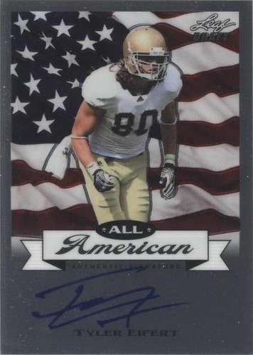 2013 Leaf Metal Draft Tyler Eifert #AA-TE1