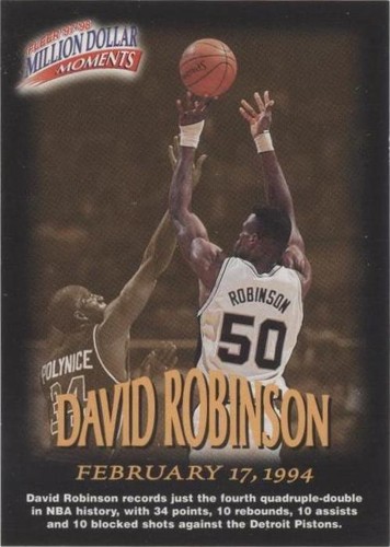 1997-98 Fleer - David Robinson #25