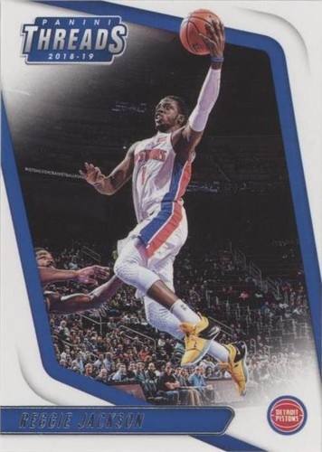 2018-19 Panini Threads - Reggie Jackson #72