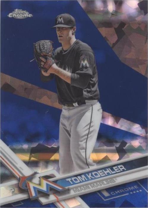 2017 Topps Chrome Sapphire Edition - Tom Koehler #552