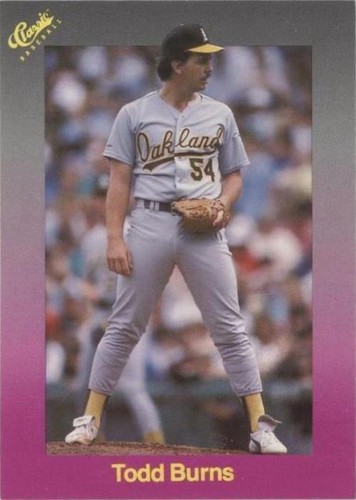 1989 Classic Update Purple Travel Edition - Todd Burns #171