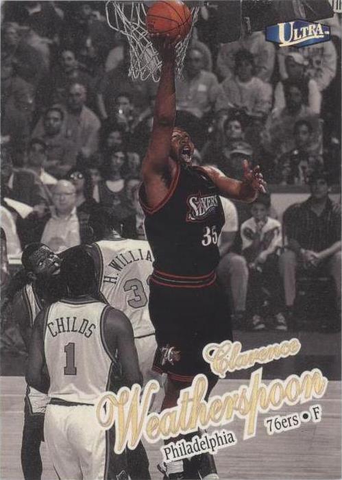 Fleer Ultra 1997-98 - Clarence Weatherspoon #236G