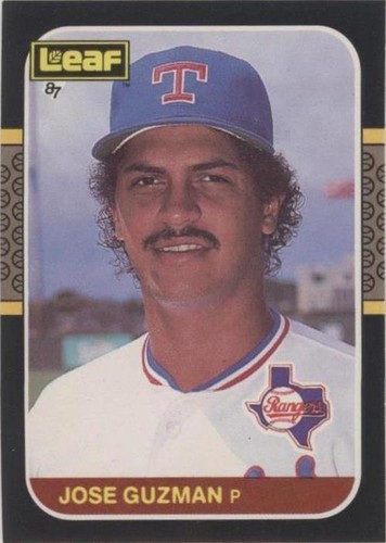 1987 Leaf Canadian - Jose Guzman #50