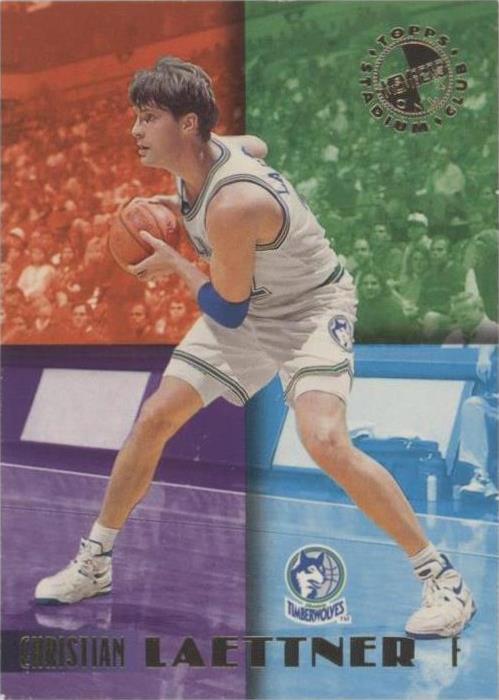 1994-95 Topps Stadium Club Solo Miembros - Christian Laettner #28