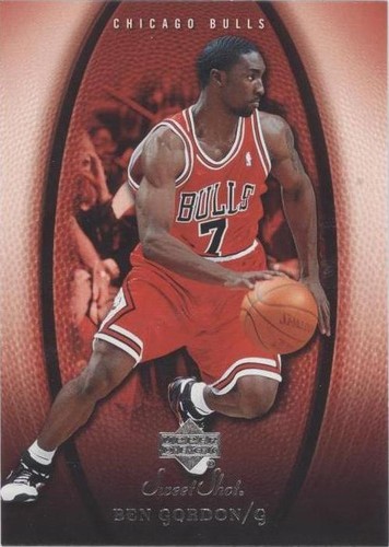2005-06 Upper Deck Sweet Shot - Ben Gordon #13