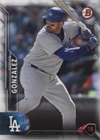 2016 Bowman - Adrian Gonzalez #46
