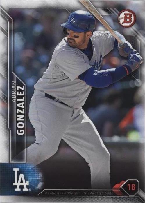 2016 Bowman — Адриан Гонсалес No46
