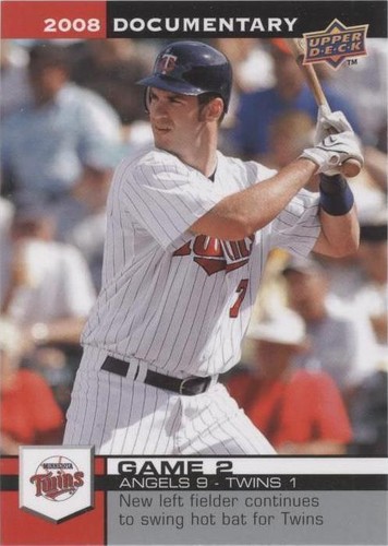 2008 Upper Deck Documentary - Joe Mauer #162