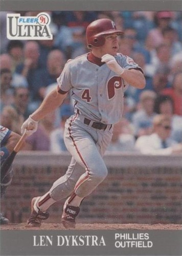 1991 Fleer Ultra - Lenny Dykstra #262
