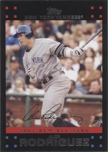 2007 Topps Updates & Highlights - Alex Rodriguez #UH219