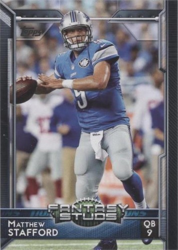 2015 Topps Matthew Stafford #316