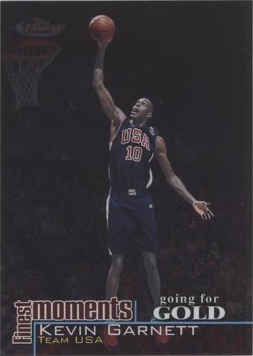 2000-01 Topps Finest - Kevin Garnett #FMR12