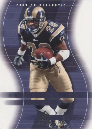 2004 SP Authentic Marshall Faulk #80