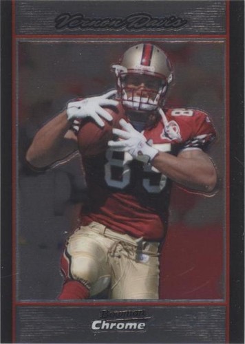 2007 Bowman Chrome Vernon Davis #BC163
