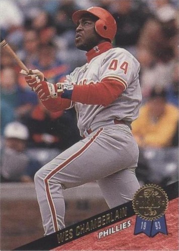 1993 Leaf - Wes Chamberlain #338